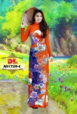 Vải aó dài hoa văn 1729 AD 1729