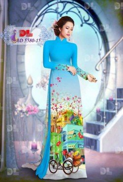 Vải phong cảnh 5580 AD 5580